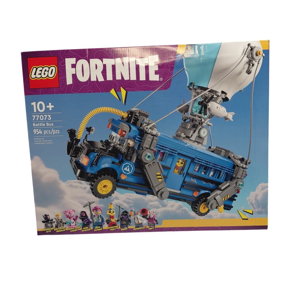 LEGO Fortnite Battle Bus Building Toy 77073 NIB